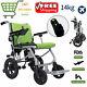 Heavy-duty Electric Wheelchair Easy-instant Folding, Portable, 3.7mph 12.4 Miles