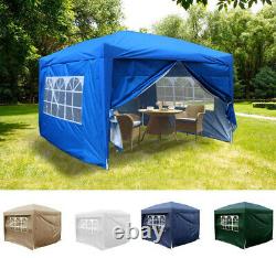 Heavy Duty Garden Tent Pop up Gazebo Canopy Wedding Party Marquee 3x3m 3x6m