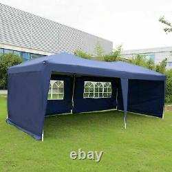 Heavy Duty Garden Tent Pop up Gazebo Canopy Wedding Party Marquee 3x3m 3x6m
