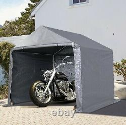 Heavy Duty Gazebo 2x2m Waterproof Garden Bike Mower Carport Tool Storage Tent