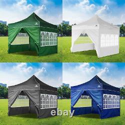 Heavy Duty Gazebo 3x3M Waterproof Pop-up Marquee Canopy Garden Tent Market Stall