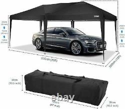 Heavy Duty Gazebo 3x6M Marquee Wedding Party Pop Up Tent Waterproof withSides NEW