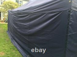 Heavy Duty Gazebo 6m x 3m with roof and sides 5 windows and 1 door panel