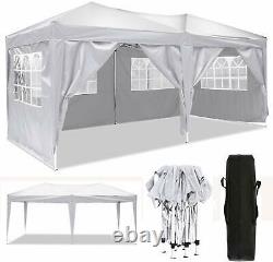 Heavy Duty Gazebo Marquee Canopy Pop-up Waterproof Garden Wedding Party Tent UK