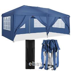 Heavy Duty Gazebo Marquee Canopy Waterproof Garden Party Tent withSides Green 3x6M