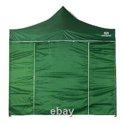 Heavy Duty Gazebo Marquee Pop-up Waterproof Garden Party Tent withSides 3x3M Green