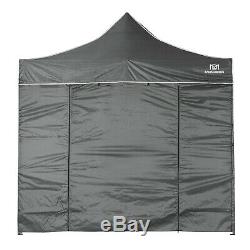Heavy Duty Gazebo Marquee Pop-up Waterproof Garden Party Tent withSides 3x3M Grey