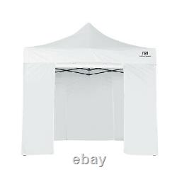 Heavy Duty Gazebo Marquee Pop-up Waterproof Garden Party Tent withSides 3x3M White