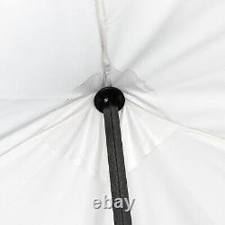Heavy Duty Gazebo Marquee Pop-up Waterproof Garden Party Tent withSides 3x3M White