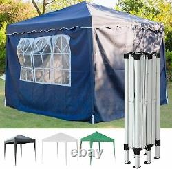 Heavy Duty Gazebo Pop-Up Waterproof Marquee Canopy Garden Patio Party Tent 3x3M