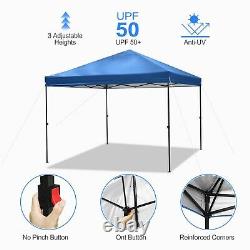 Heavy Duty Gazebo Waterproof 3x3M Marquee Pop Up Tent Garden Canopy Sides Party