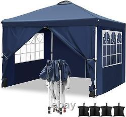 Heavy Duty Gazebo With Side Panels 3x33x6m Marquee Canopy Garden Patio Tent TOP