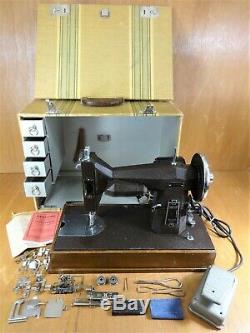 Heavy Duty KENMORE ROTARY Sewing Machine 117.811 CANVAS LEATHER SERVICED