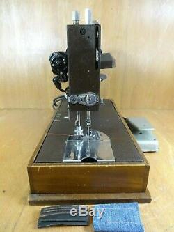 Heavy Duty KENMORE ROTARY Sewing Machine 117.811 CANVAS LEATHER SERVICED