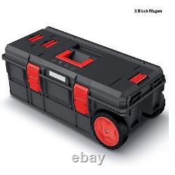 Heavy Duty Large Portable Waterproof Tool Boxes With Solid Rubber Wheels