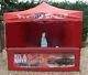 Heavy Duty Mobile Catering Trailer Gazebo Market Stall Fast Food Stall Printed