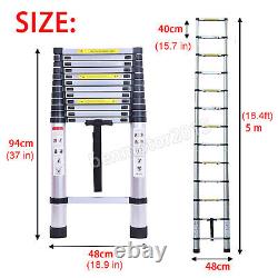Heavy Duty Multi-Purpose Aluminum / Steel Telescopic Ladder Extendable Steps