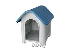 Heavy Duty Plastic Dog Kennel Pet Shelter PLASTIC DURABLE OUTDOOR House