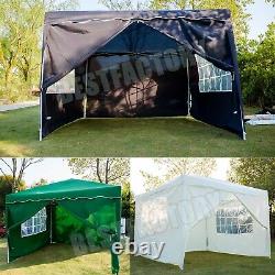 Heavy Duty Pop Up Fold Gazebo Marquee Canopy Waterproof Commercial Market Stall