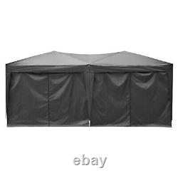 Heavy Duty Pop-up 3x6m Gazebo Waterproof Adjustable Folding Canopy Garden Party
