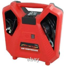 Heavy Duty Portable Air Compressor, Tyre Inflation Gauge 230V 1100W CA120