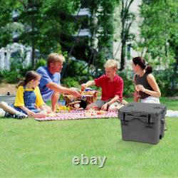 Heavy Duty Portable Ice Chest with Cup Holders for Camping Travel Festival Picnic