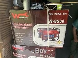 Heavy Duty Portable Petrol Generator Worzberg W8500 220V / 380V