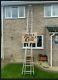 Heavy Duty Professional Ladder Ramsey Ladders 9.5mtrs Extended 5 Meters Folded