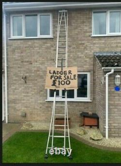 Heavy Duty Professional Ladder Ramsey ladders 9.5mtrs extended 5 meters folded