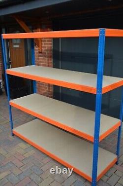Heavy Duty Racking With Storage Boxes