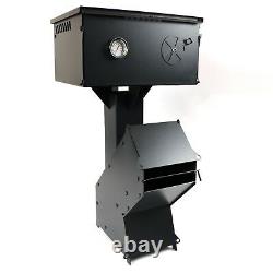 Heavy Duty Rocket Wood Burning Stove + Pizza Oven Portable Cooker Camping