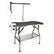 Heavy Duty S/s 44 Large Foldable Pet Dog Grooming Table With Arm By Flying Pig