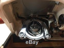 Heavy Duty Sears Kenmore 158.904 Cams Sewing Machine With Pedal, Cord & Case Japan