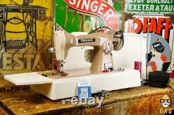 Heavy Duty Semi Industrial Leather Sewing Machine + Walking Foot + Roller Foot