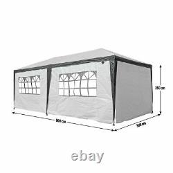 Heavy-duty 3x6m Gazebo Garden Event Party Tent Waterproof UV-Resistant Canopy
