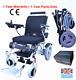 Heavy Duty Folding Electric Wheelchair Portable Travel Powerchair Rwd