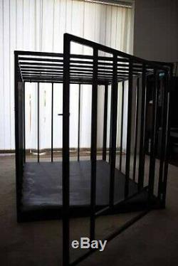 Heavy duty portable can be disassembled bondage dog cage dungeon bdsm furniture