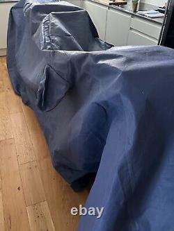 Heavy duty waterproof full car cover manufactured by Specialised Covers Ltd