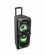 Idance Megabox 2000 Portable Heavy Duty Bluetooth Speaker Party System In Black