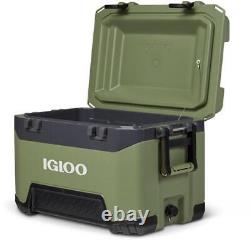 Igloo Cool Box Bmx 52 49l Heavy Duty Recycled Ice Cooler Camping Angling Fishing