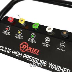 Jet Petrol High Pressure Wash Engine Cleaner 8HP Power Wheel Portable Heavy Duty