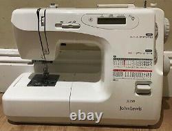 John Lewis Janome JL250 Heavy Duty Sewing Machine Pre-Owned Serviced Warrant