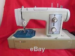 Kenmore ZZ sewing machine heavy duty withcams all metal EUC