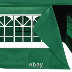 LOEFME 3x6m Heavy Duty Gazebo Marquee Canopy Waterproof Garden Patio Party Tent