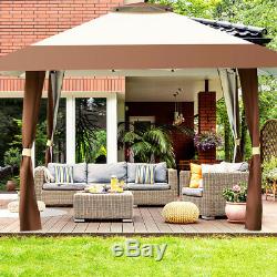 Large Garden Gazebo Marquee Canopy Wedding Party Shelter Pop Up Tent Heavy Duty