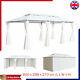 Large Gazebo With Curtains White Outdoor Party Tent Canopy Shelter Marquee 6x3 M