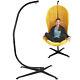 Large Heavy Duty Garden Hammock C-stand Hanging Swing Egg Chair Frame With Base