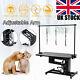 Large Heavy Duty Hydraulic Dog Grooming Table Station With H Bar Arm Leash Uk