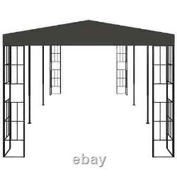 Large Metal Gazebo Outdoor Pergola Pavilion Shelter Tent BBQ Shed Sun Shade 3x6m