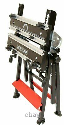 Lumberjack Portable Workmate Folding Tilting Work Bench Stand Adjustable Height